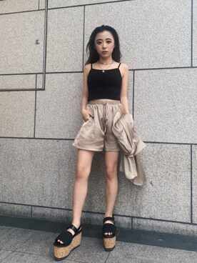 yunaさん(レディース・150cm)の夏コーディネート