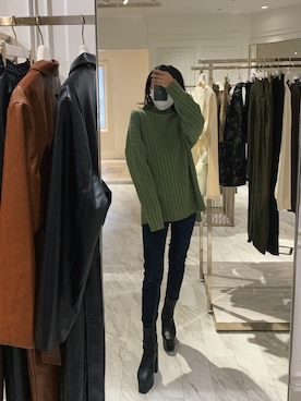 yunaさん（レディース・150cm）の秋コーディネート