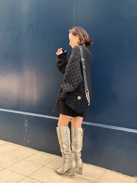 yunaさん（レディース・150cm）の冬コーディネート