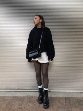 yunaさん（レディース・150cm）の冬コーディネート