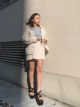 yunaさん(レディース・150cm)の冬コーディネート