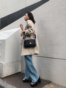 yunaさん（レディース・150cm）の冬コーディネート