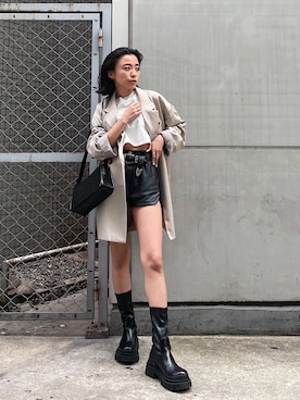 yunaさん（レディース・150cm）の春コーディネート