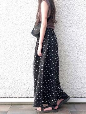  cyamu∗︎*ﾟさん（キッズ・133cm）の春コーディネート