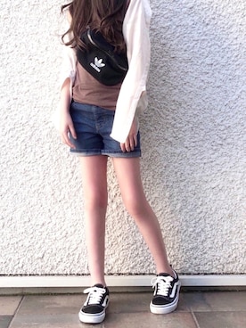 cyamu∗︎*゚さん(キッズ・133cm)の春コーディネート