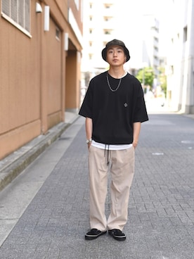 モリネさん(メンズ・168cm)の夏コーディネート