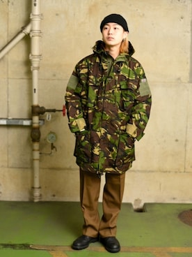 「チョコ色に染まれ」｜「アイテム（福袋/福箱）」を使った、417さん（メンズ・168cm）の冬コーディネート