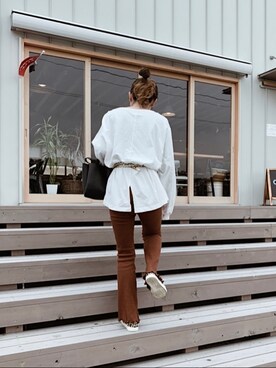 𝙠𝙤𝙩𝙤𝙣𝙤さん(レディース・158cm)の春コーディネート