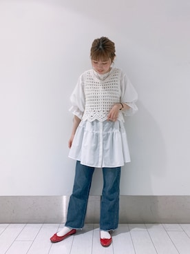 matsui misakiさん（レディース・159cm）の春コーディネート