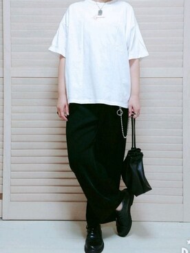 「RAGEBLUE（レイジブルー）のアイテム（財布/小物）」を使った、Hiroさん（メンズ・171cm）の夏コーディネート