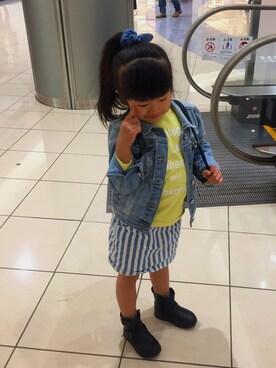 miさん（キッズ・110cm）の春コーディネート