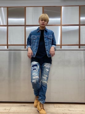 Linさん（メンズ・177cm）の夏コーディネート