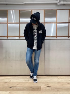 Linさん(メンズ・177cm)の冬コーディネート