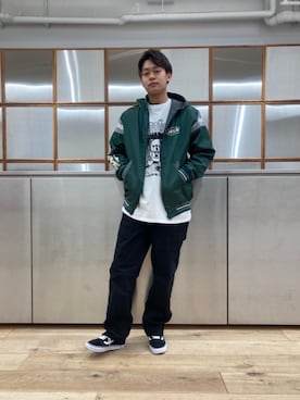 Linさん（メンズ・177cm）の冬コーディネート