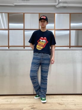 THE ROLLING STONES/RSxDIZZY&MILKY Tシャツ HYSTERIC GLAMOUR（ヒステリックグラマー）の「THE ROLLING