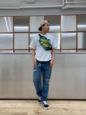 Linさん（メンズ・177cm）の夏コーディネート