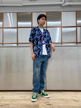 Linさん（メンズ・177cm）の夏コーディネート