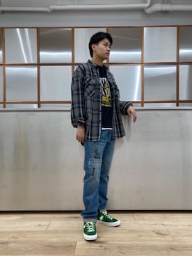 Linさん（メンズ・177cm）の夏コーディネート