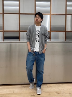 Linさん（メンズ・177cm）の秋コーディネート