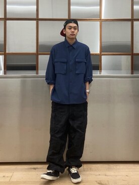 Linさん（メンズ・177cm）の秋コーディネート