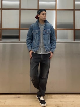 Linさん(メンズ・177cm)の冬コーディネート