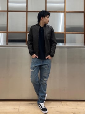 Linさん(メンズ・177cm)の冬コーディネート