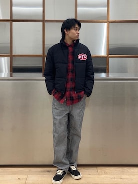 Linさん（メンズ・177cm）の冬コーディネート