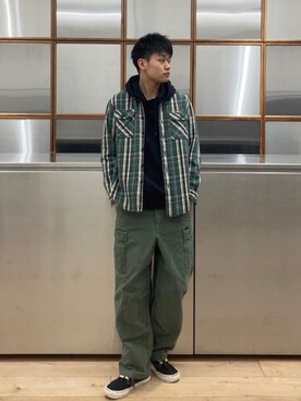Linさん（メンズ・177cm）の冬コーディネート