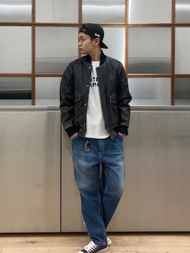 Linさん（メンズ・177cm）の冬コーディネート