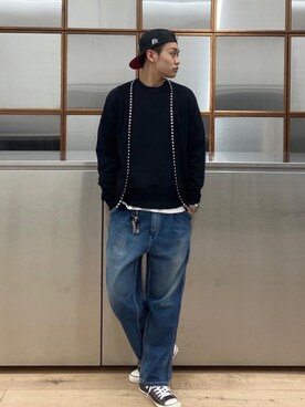 Linさん（メンズ・177cm）の冬コーディネート