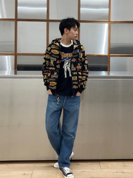 Linさん（メンズ・177cm）の冬コーディネート