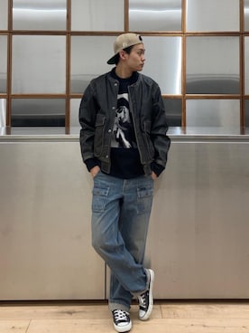 Linさん（メンズ・177cm）の冬コーディネート