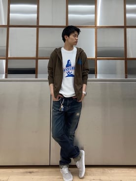 Linさん（メンズ・177cm）の春コーディネート