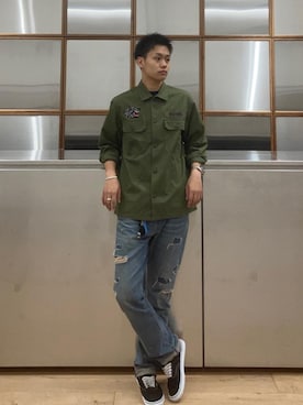 Linさん（メンズ・177cm）の秋コーディネート