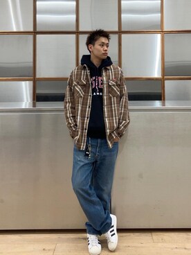 Linさん(メンズ・177cm)の秋コーディネート