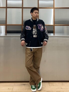 Linさん（メンズ・177cm）の秋コーディネート