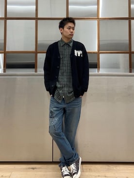 Linさん（メンズ・177cm）の冬コーディネート