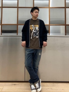 Linさん(メンズ・177cm)の冬コーディネート