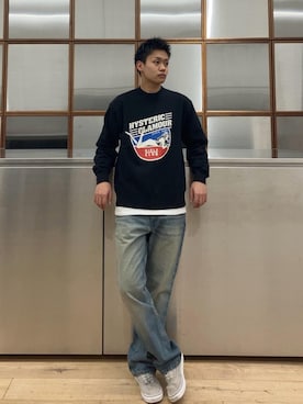 Linさん（メンズ・177cm）の冬コーディネート