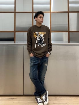 Linさん(メンズ・177cm)の冬コーディネート