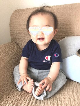 おまちゃんさん(キッズ・70cm)の秋コーディネート