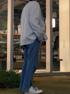 「KAIKO（カイコー）のアイテム（ジャケット/アウター）」を使った、uさん（メンズ・164cm）の春コーディネート