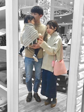 ____khr.sさん（レディース・153cm）の冬コーディネート