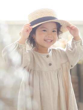 「七五三３歳」｜「アイテム（その他）」を使った、____khr.sさん（キッズ・80cm）の春コーディネート