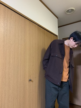 takさん（メンズ・179cm）の冬コーディネート