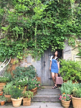 「NaRaYaのアイテム」を使った、keaya03さん（レディース・165cm）の春コーディネート