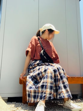 amyさん（レディース・153cm）の夏コーディネート