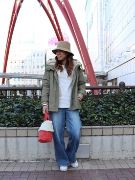 nagipiiさん（レディース・163cm）の秋コーディネート