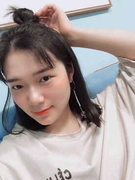 「Marc by Marc Jacobs（マークバイマークジェイコブス）のアイテム（トップス）」を使った、莱莱2017さん（レディース・164cm）の夏コーディネート