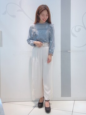 「マジェスティックレゴン天神ソラリアプラザ店」｜るんさん（レディース・163cm）の秋コーディネート